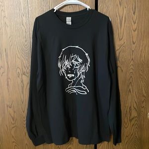 Black long sleeve shirt